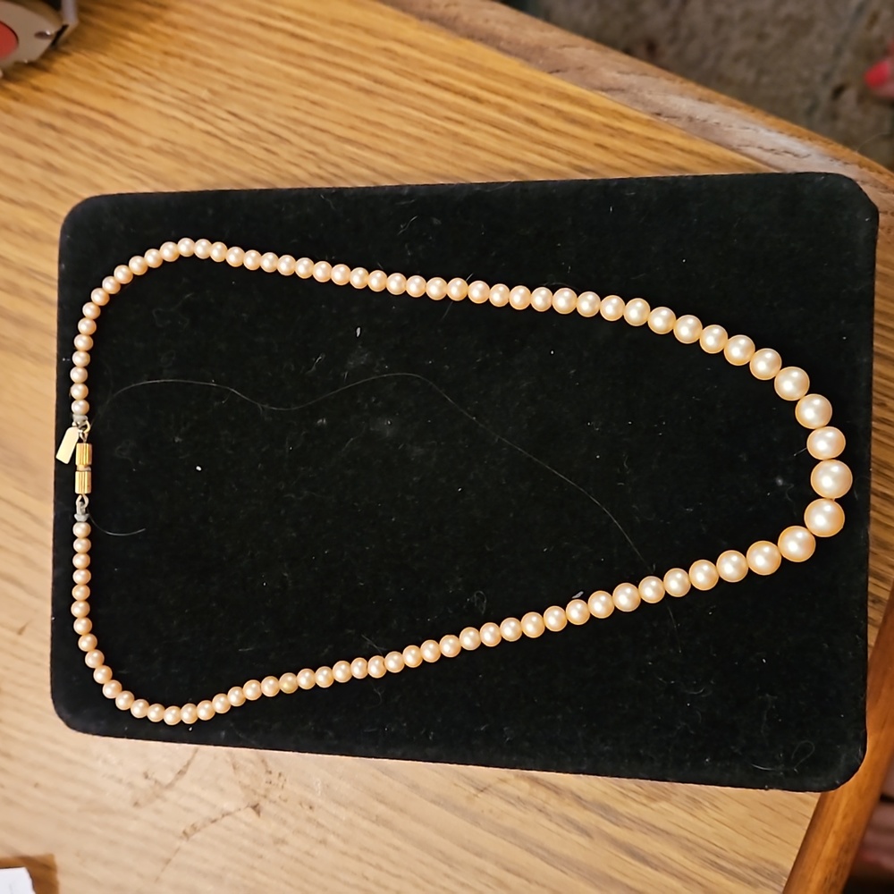 Marvella faux pearl necklace